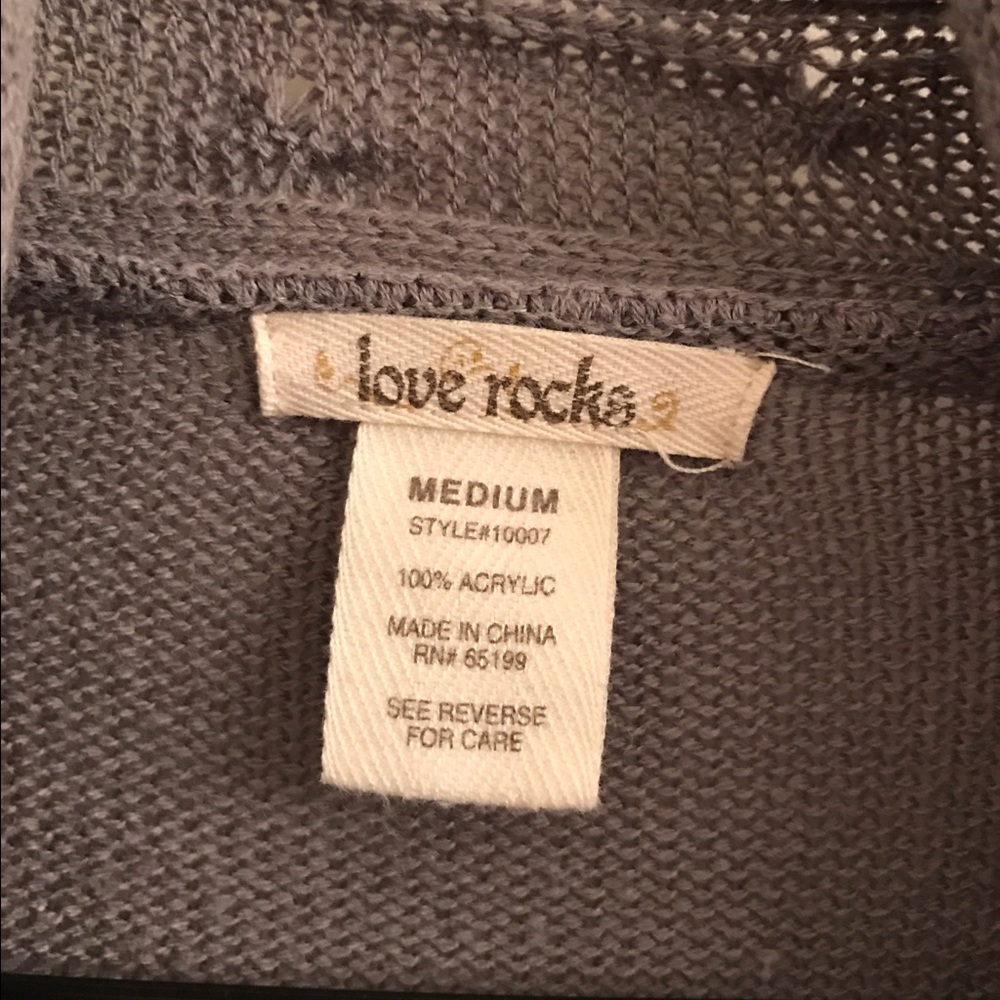Love Rocks sweater - Picture 2 of 3