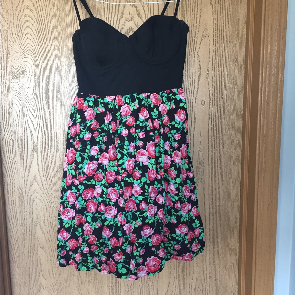 PINK Printed Dress, Size S