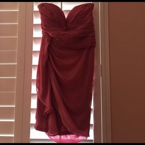 Pink cocktail dress