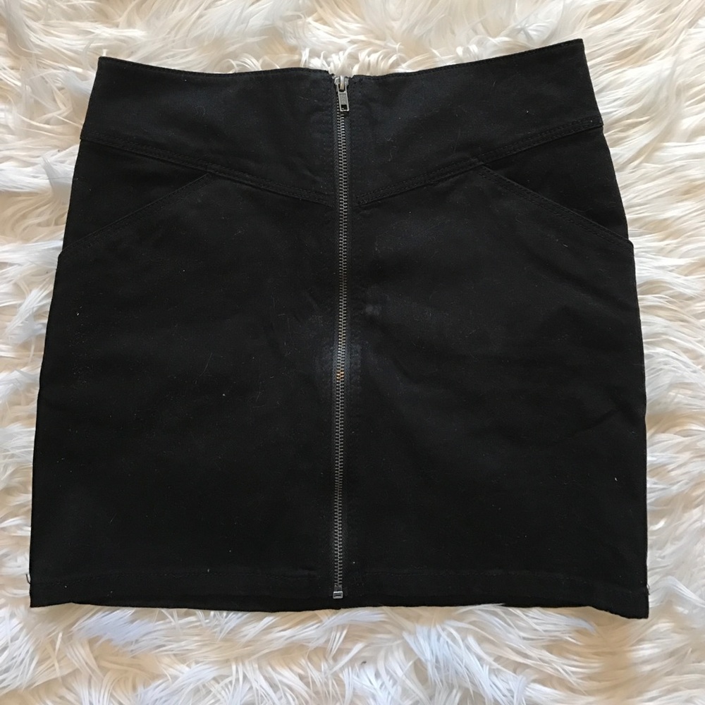 H&M zip skirt