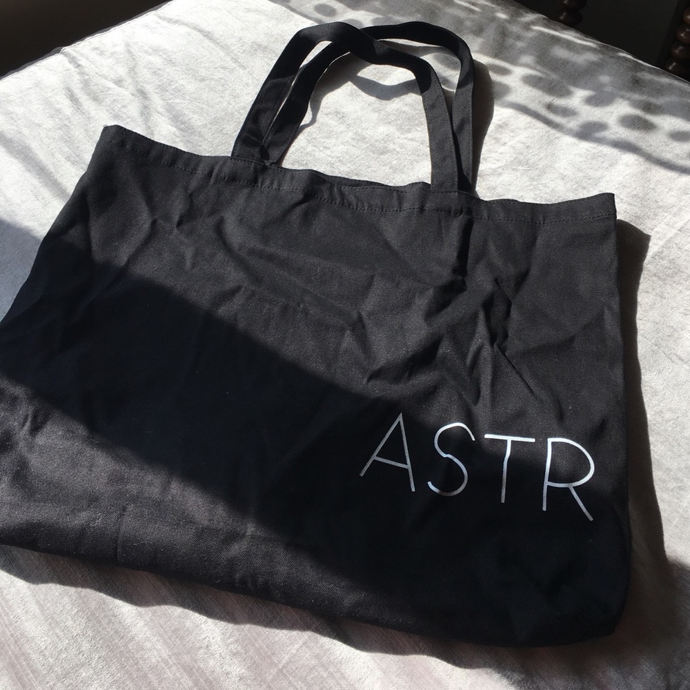 Astr tote bag.