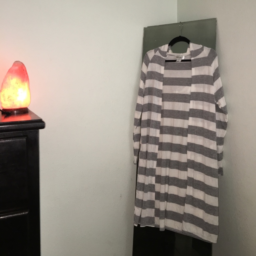 Long sleeve cardigan plus size