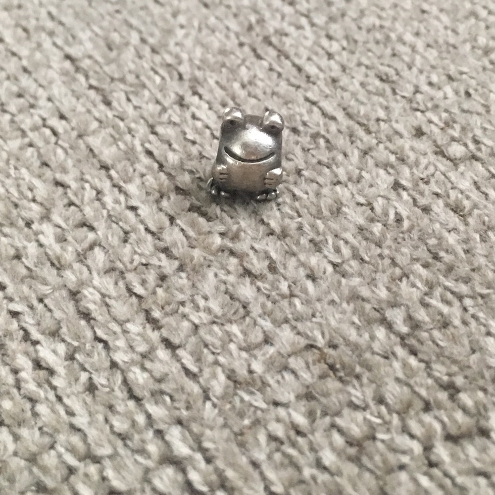 Authentic frog Pandora charm