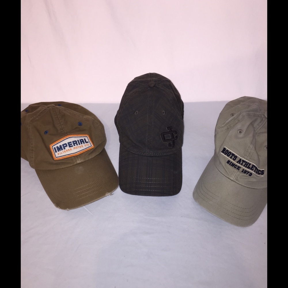 3 Ball Caps For $15