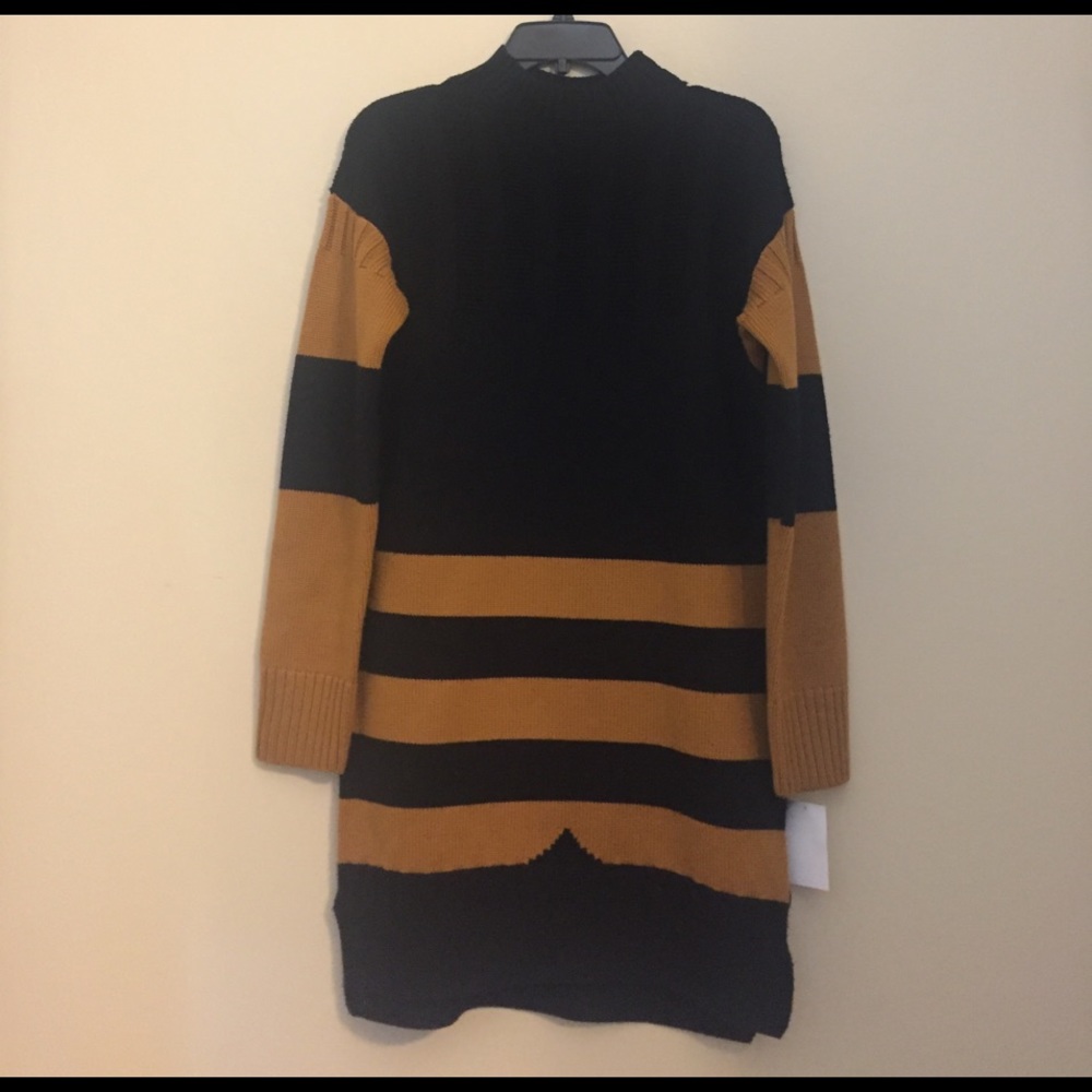 Host Pick Hunter Original Half Stripe Wool Sweater Dress