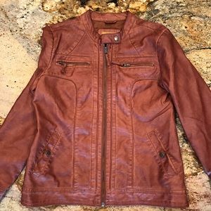 Faux Leather Jacket