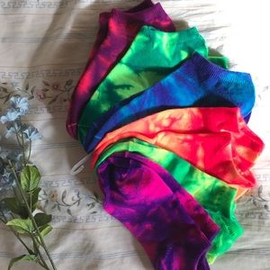Tie dye socks