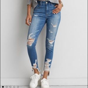 AEO DENIM HI RISE JEGGING