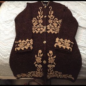 Susan Bristol long jacket/ sweater