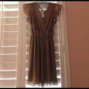 Gold LF Mini dress