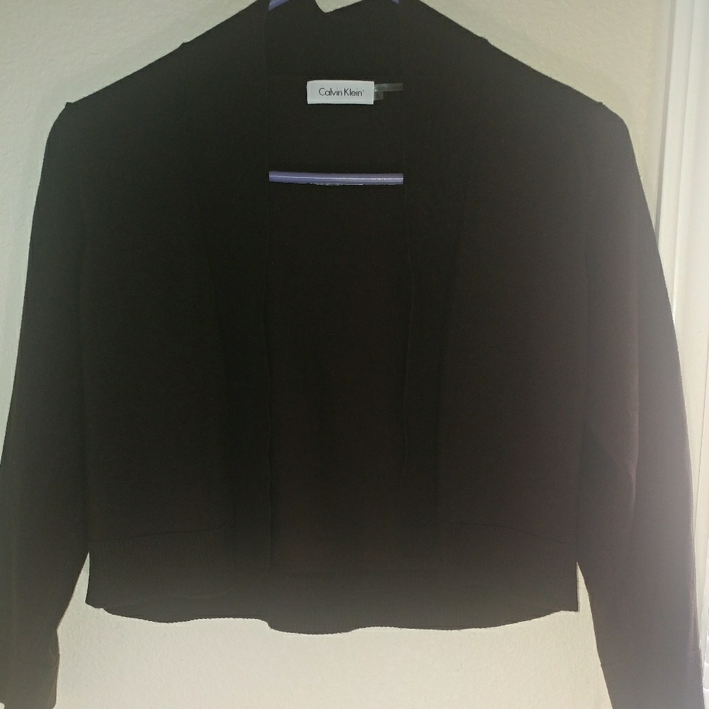 Calvin Klein Cropped Cardigan