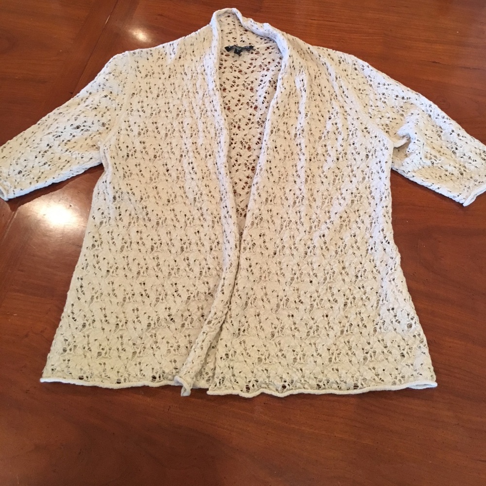 Eileen fisher shirt sleeves cardigan