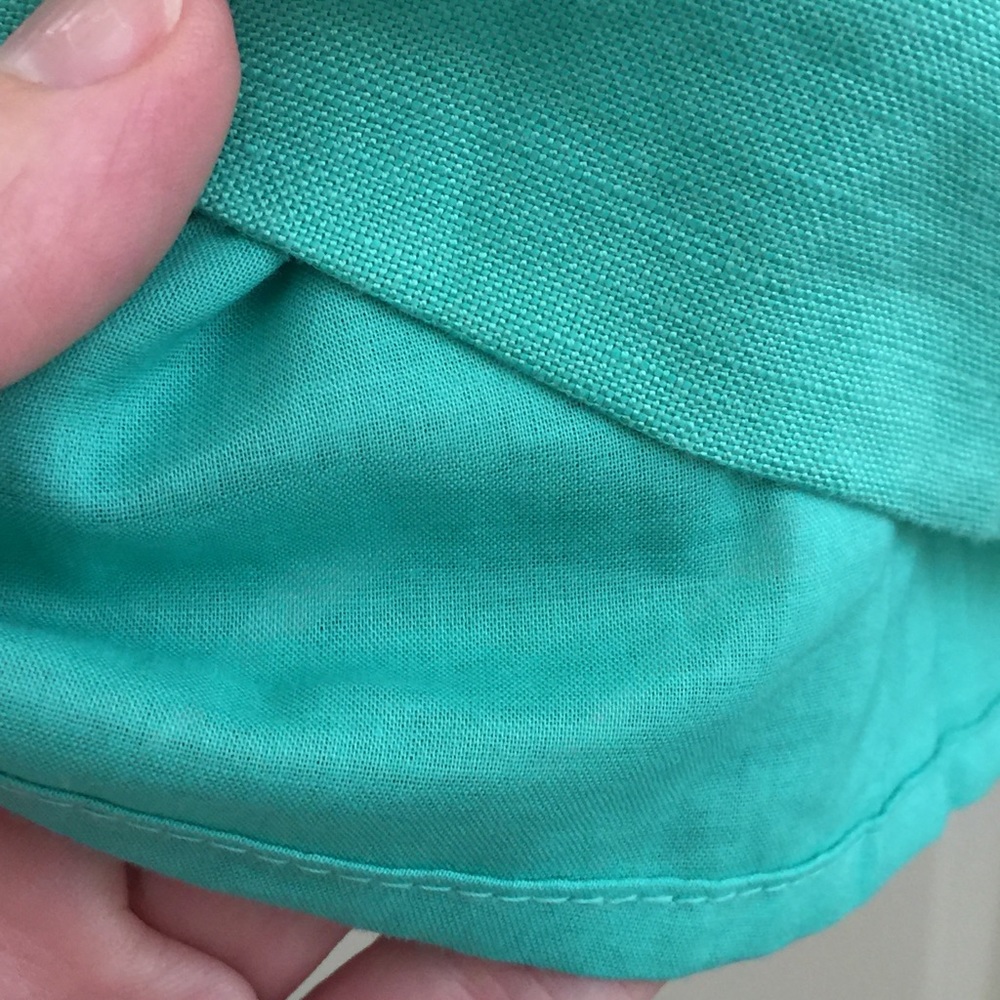 Banana Republic Green Lined Dress