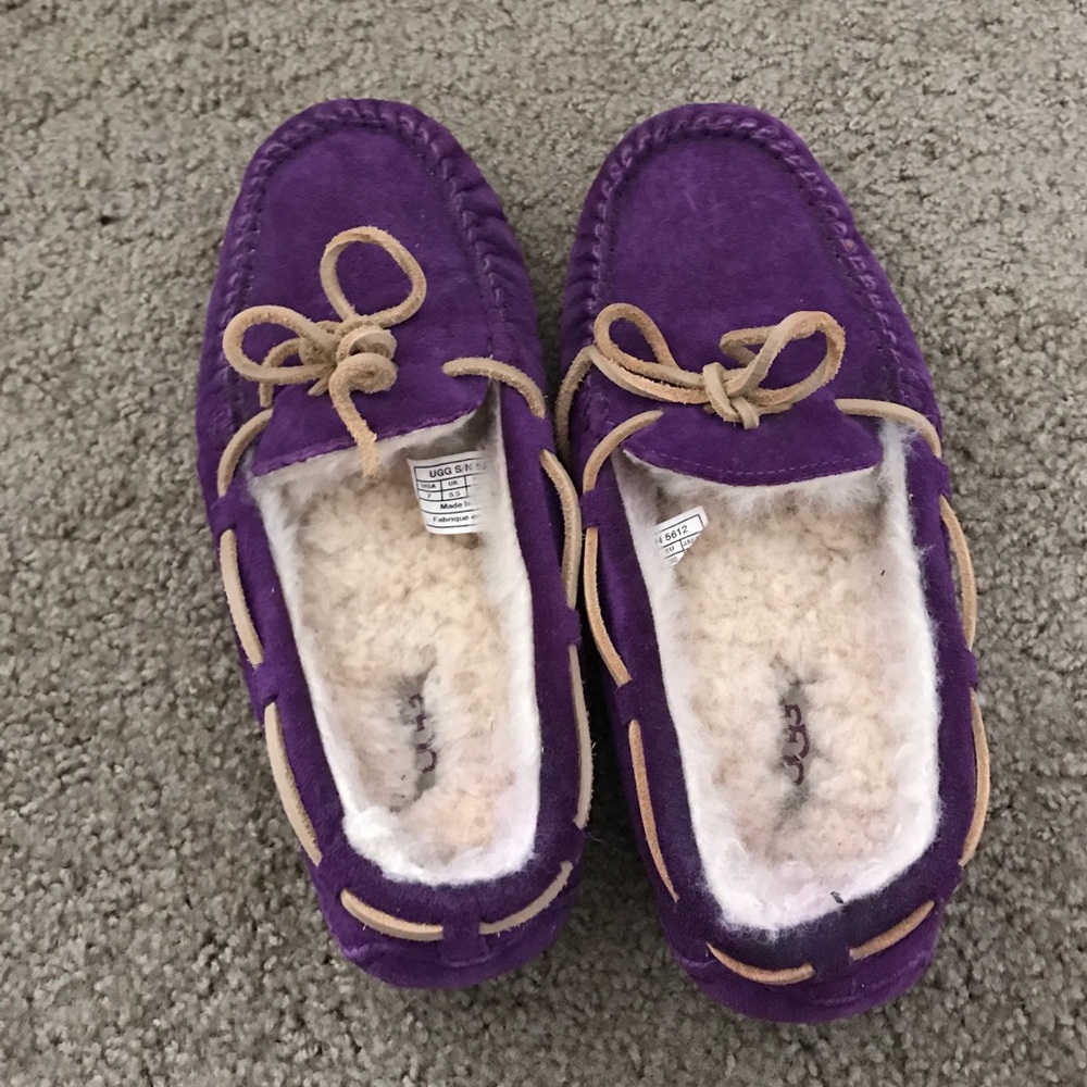 Purple Ugg Moccasins