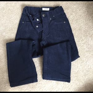 Gymboree Like New size 5 navy blue corduroy