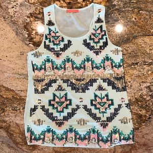 Lulumari Sequin Tank