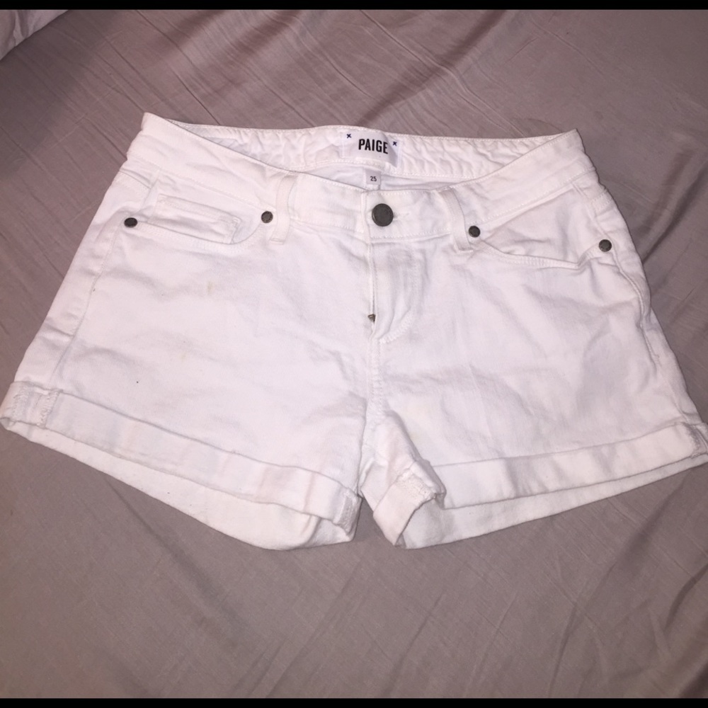 White Paige jimmy jimmy shorts size 25