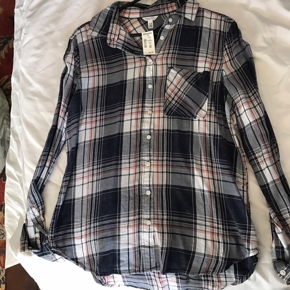 Aeropostale plaid shirt