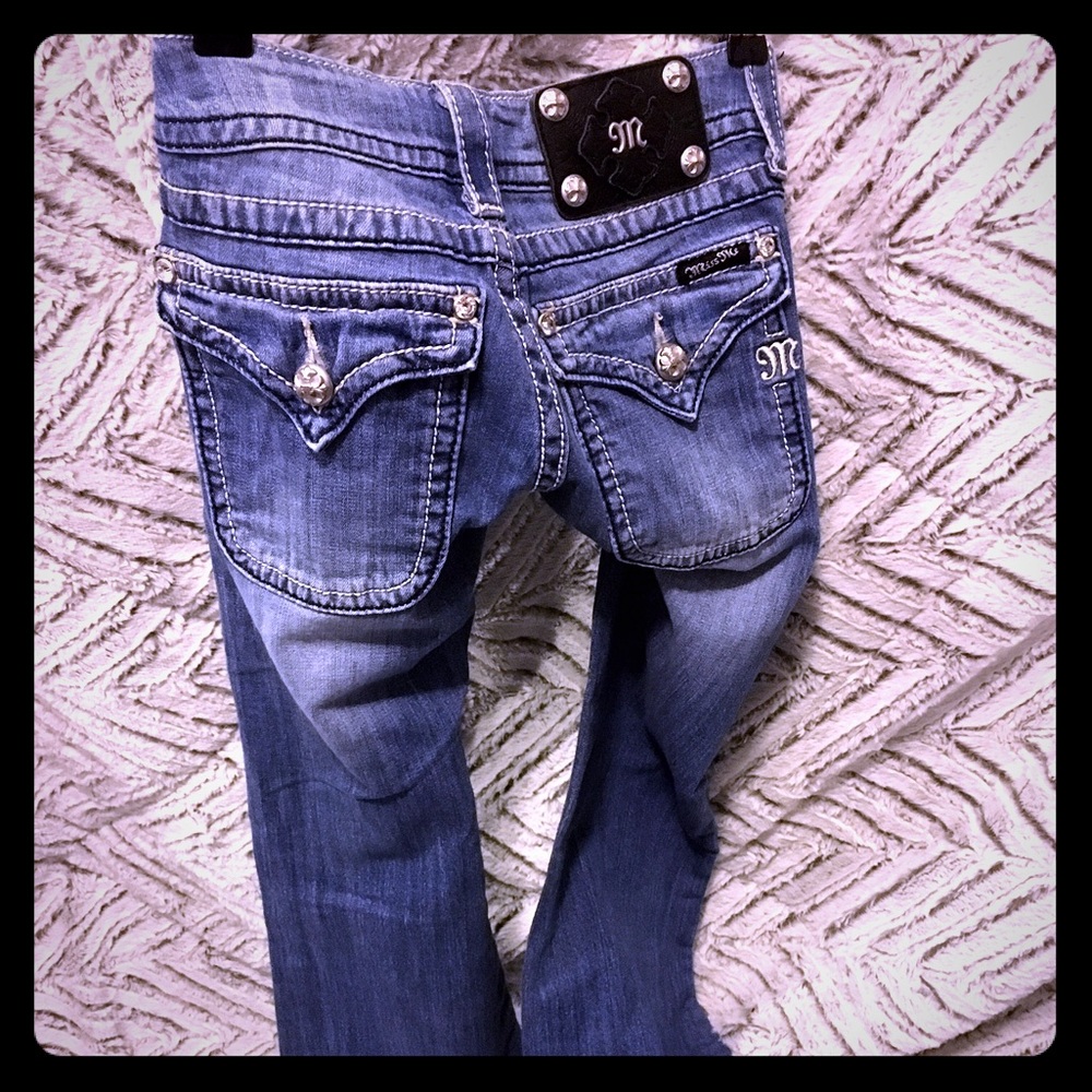 Miss Me jeans "Summer Daze" Light Wash W27 L34 $40