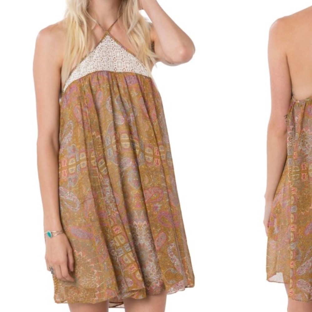 Brand new boho mini dress