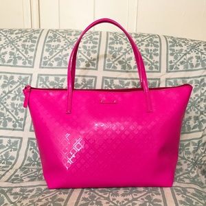 Kate Spade Fuchsia Tote Bag