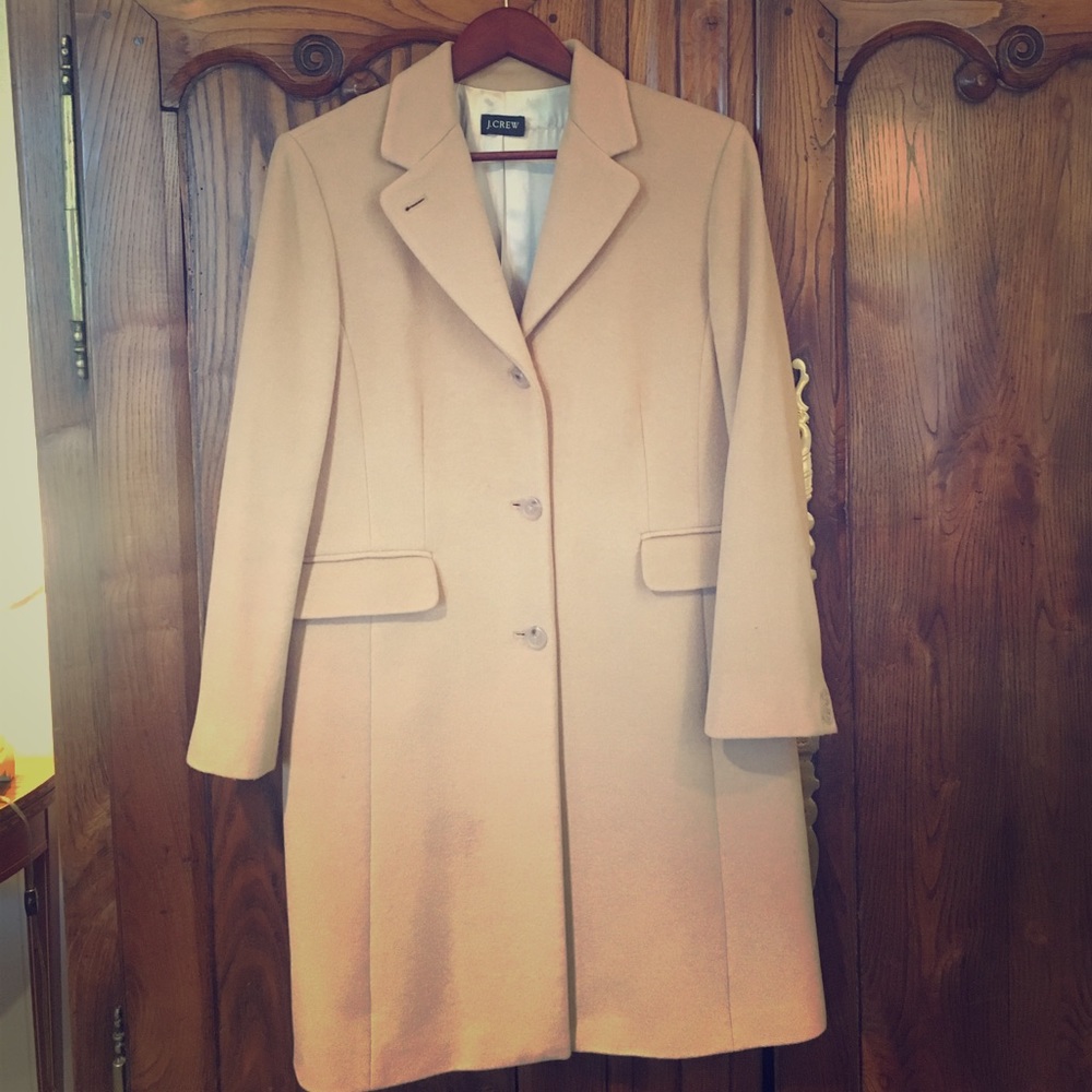 J. Crew wool peacoat.