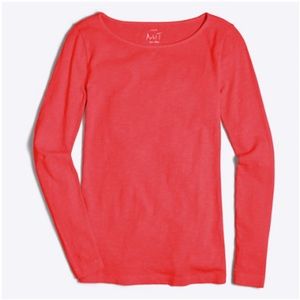 J Crew Long-Sleeve Artist T-Shirt