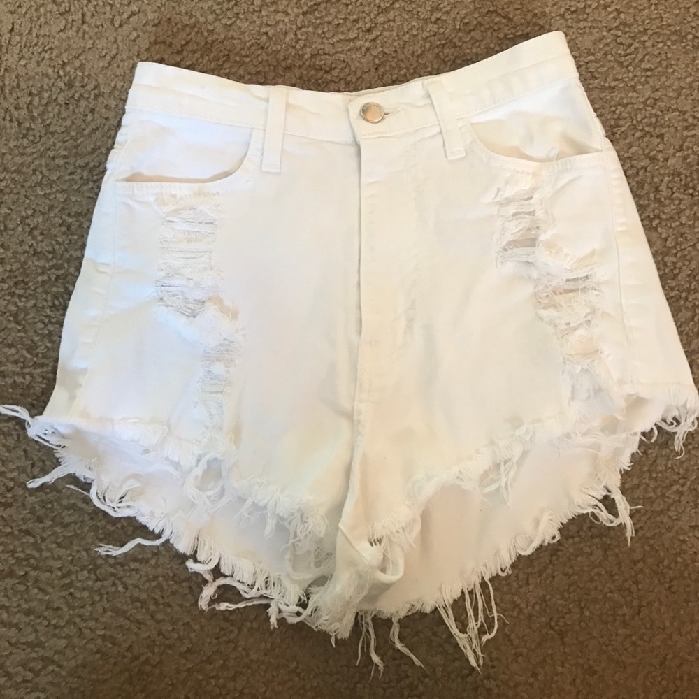 High waisted shorts