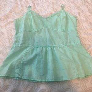 aerie mint mermaid top