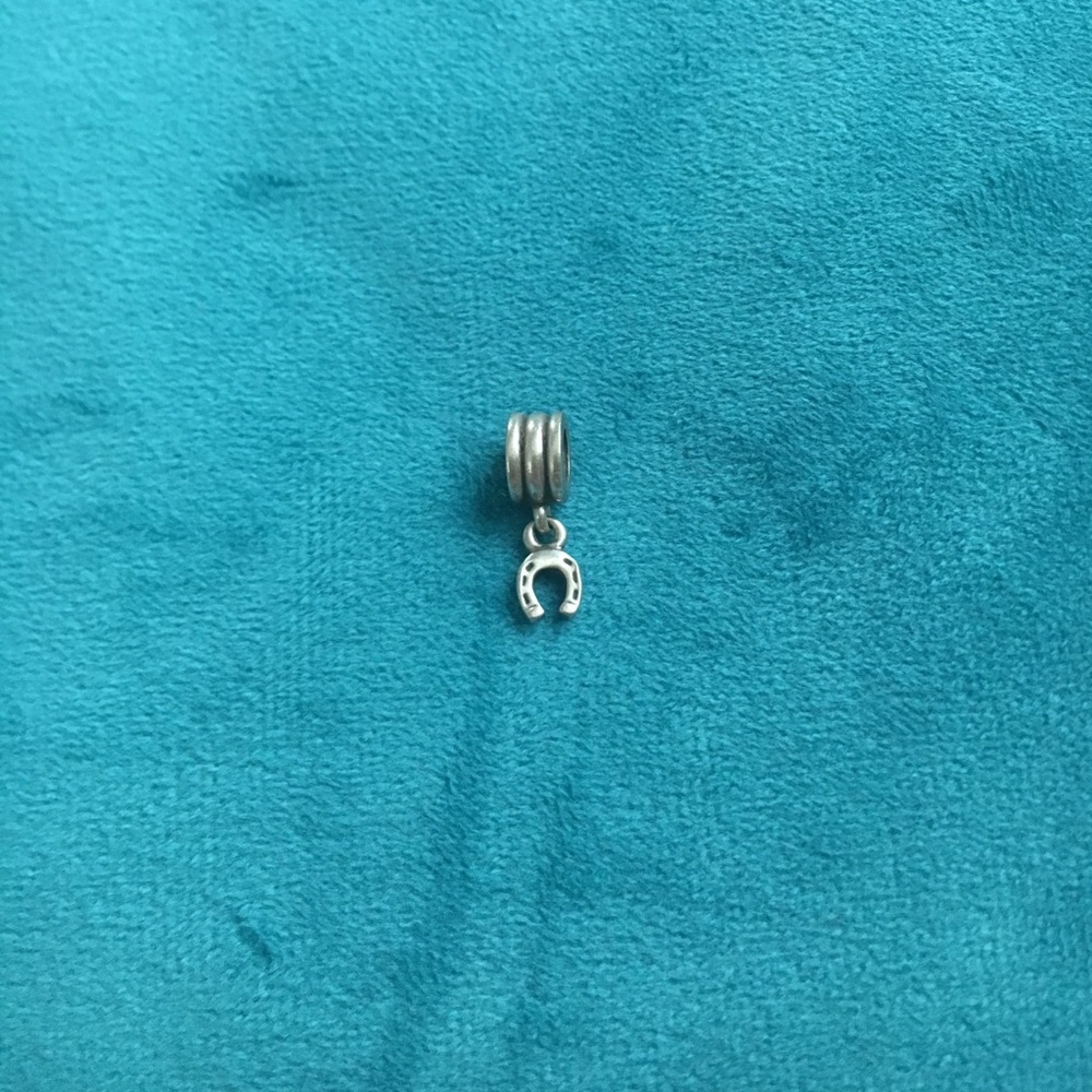 Authentic Pandora horseshoe dangle charm