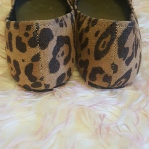 leopard print flats wide width