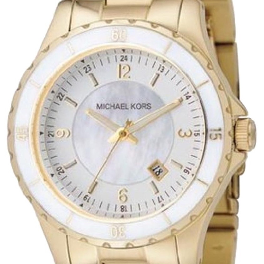 Michael Kors authentic gold watch
