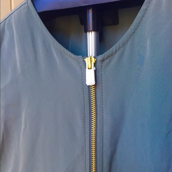 NWOT J.Crew Lightweight Silk Utility Jacket - Picture 3 of 8