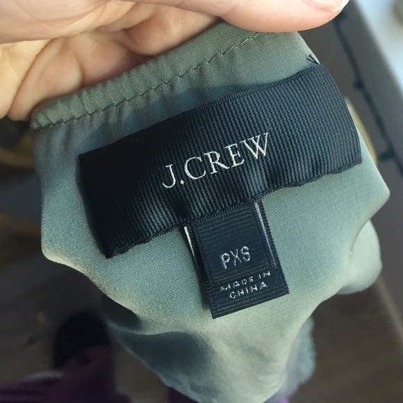 NWOT J.Crew Lightweight Silk Utility Jacket - Picture 6 of 8