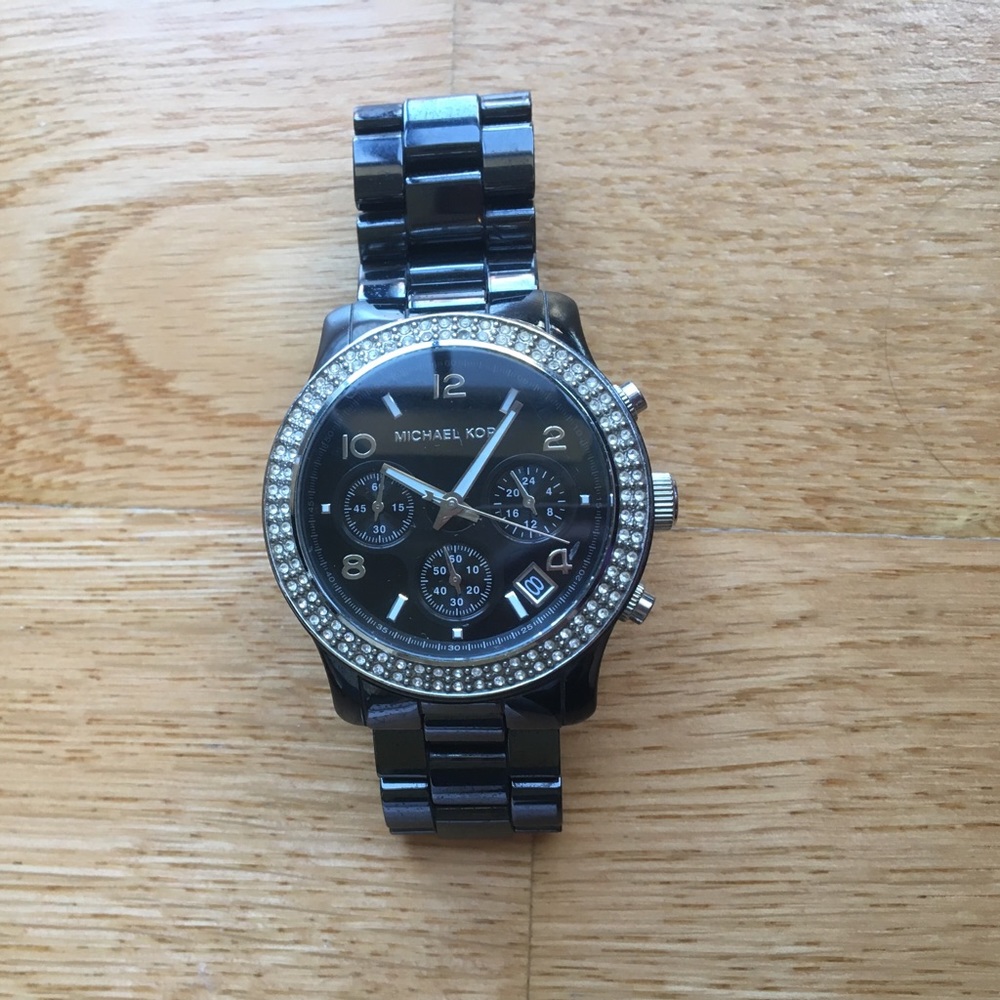 Black Michael Kors watch
