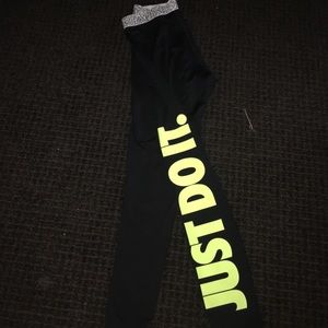 Nike just do it leggings