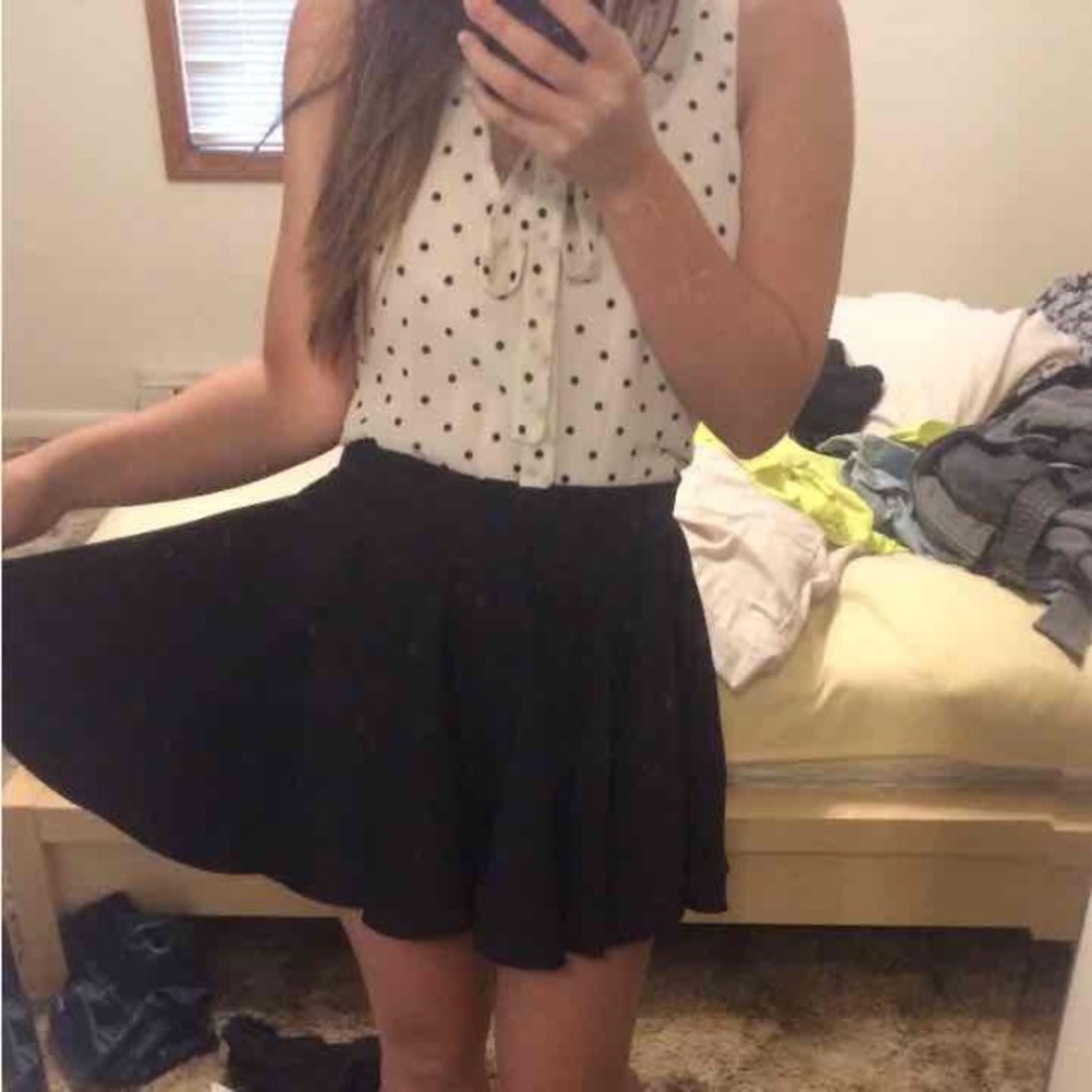 Skater skirt with built in shorts