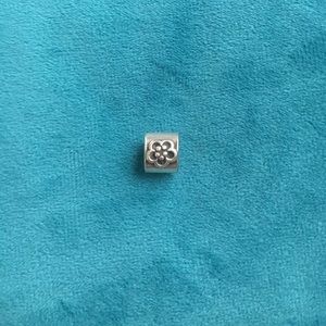 Authentic Pandora flower charm
