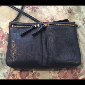Fossil Leather Crossbody Bag