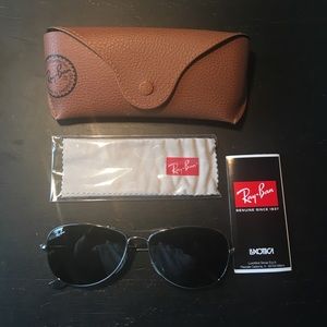 Ray- ban cockpit aviator sunglasses
