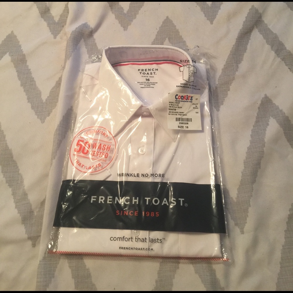 New/packaged Boys' sz 16 dress shirt/school shirt