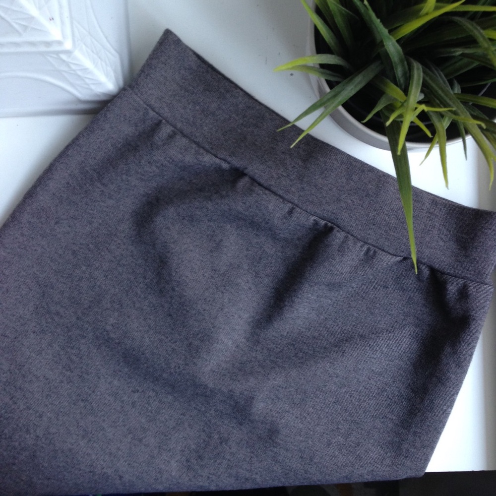 Brandy Melville Gray Mini Skirt