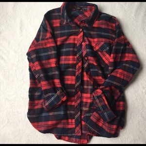 Blu Pepper Tops - women's red flannel size L blu pepper Blu Pepper Tops - women's red flannel size L blu pepper