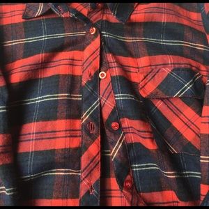 Blu Pepper Tops - women's red flannel size L blu pepper Blu Pepper Tops - women's red flannel size L blu pepper