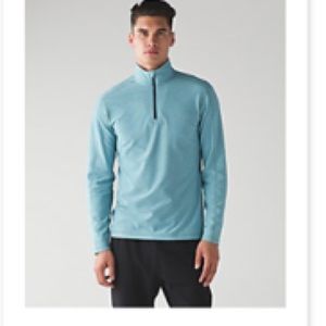 Lululemon men's L surge warm 1/2 zip jacket