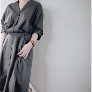 SOLD OUT//Uniqlo long jacket/dress