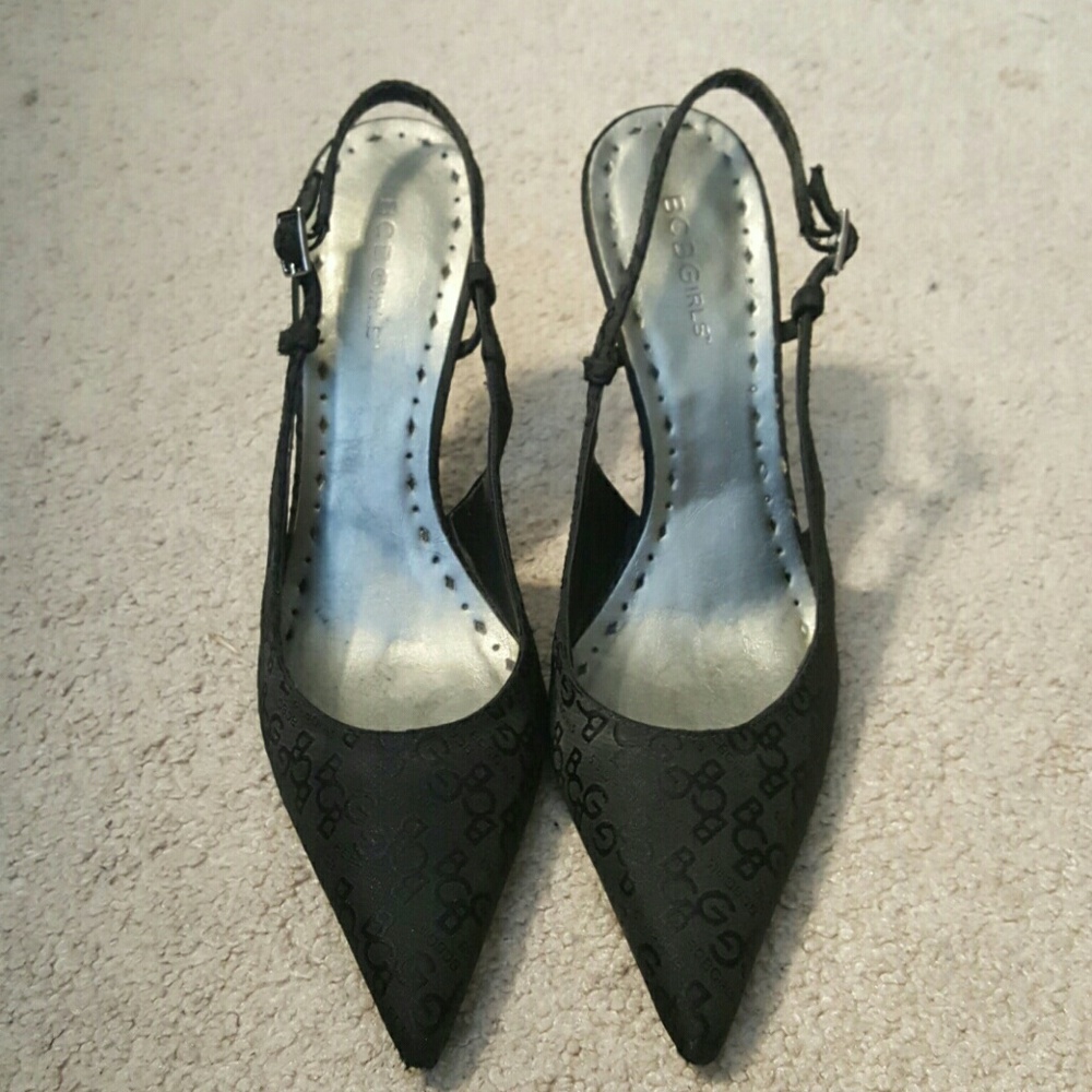 Black BCBG Heels