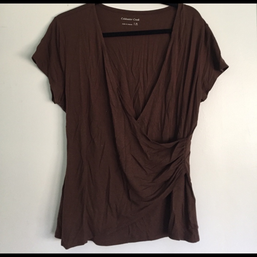 Coldwater Creek Wrap top