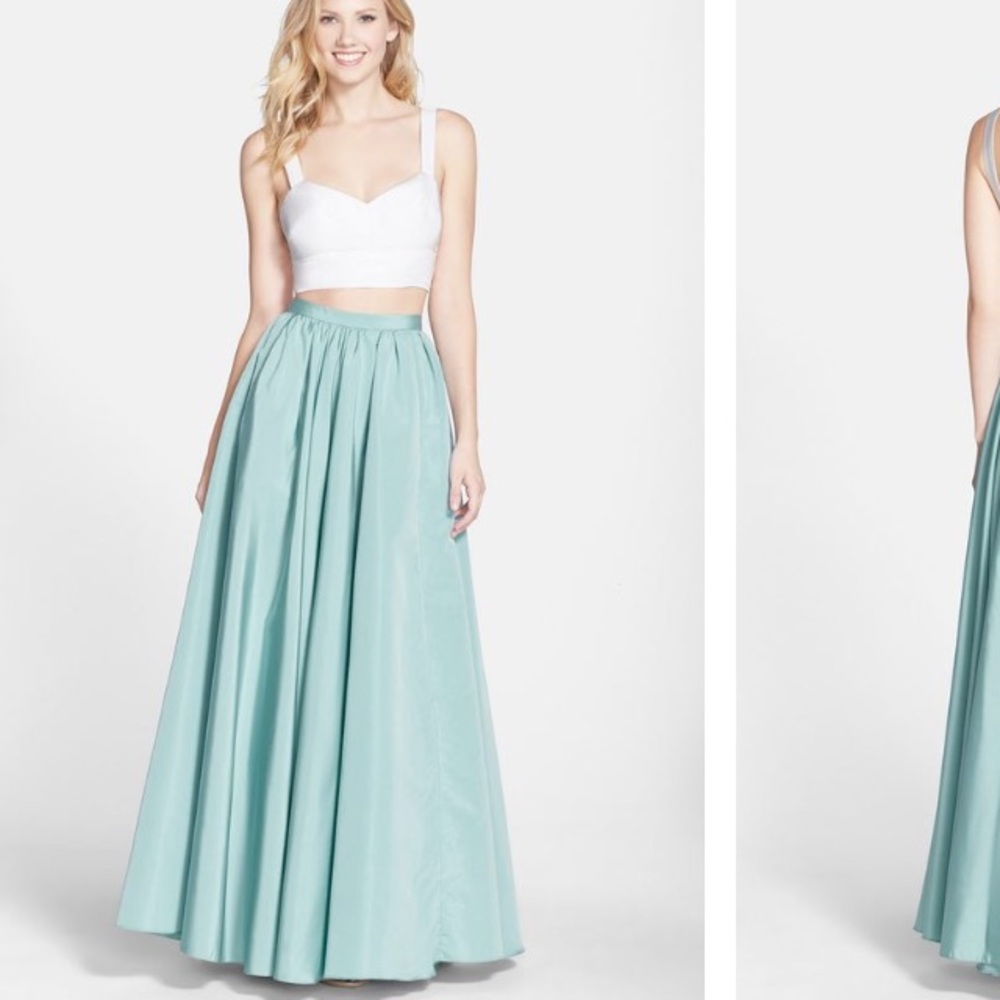 WANT: Jill Jill Stuart Two Piece Dress/ Mint
