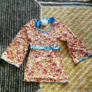 Flower power costume set